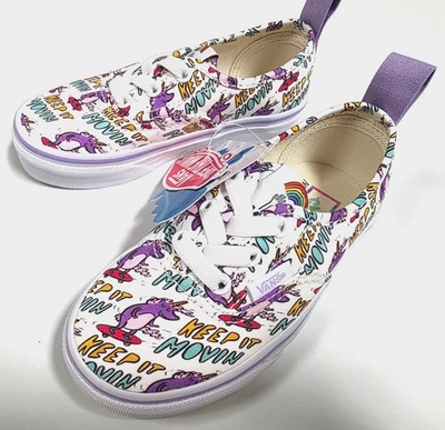 Autêntico Elastic Kids Vans 10.5 – Dallas Clayton Collab VN0A38H4MM8 – Novo com - Imagem 1 de 4