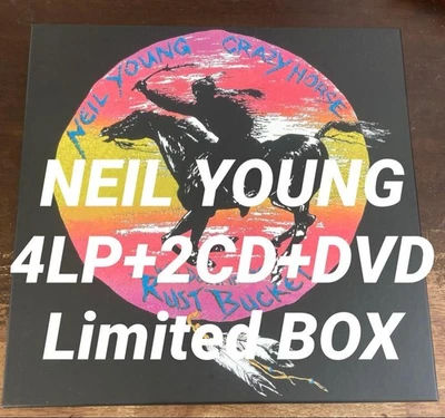 Neil Young with Crazy Horse Box Set 4LP 2CD DVD Rare 2020 Reprise US - Image 1 of 4