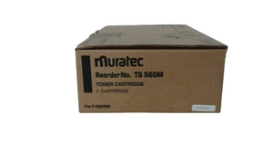 Genuine TS560 Genuine Muratec Toner Cartridge, 15000 Page-Yield, Black - Picture 1 of 1