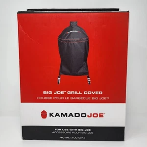 Kamado Joe Big Joe Grillabdeckung 40 Zoll (100 cm) wetterfest BJ-GC24BWFS - Bild 1 von 5
