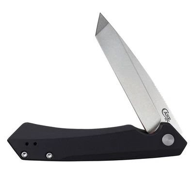 Cuchillo Case 64665 Kinzua Negro Aluminio Tanto Point S35VN EE. UU. Foto 1 de 4