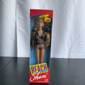Rare 1992 Beach Streak Shani Asha Barbie Doll African American Black Mattel 3457 - Picture 1 of 9
