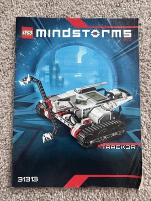 Lego Mindstorms EV3 Track3R SPIK3R 31313 Instruction Manual Book Only - Image 1 of 2