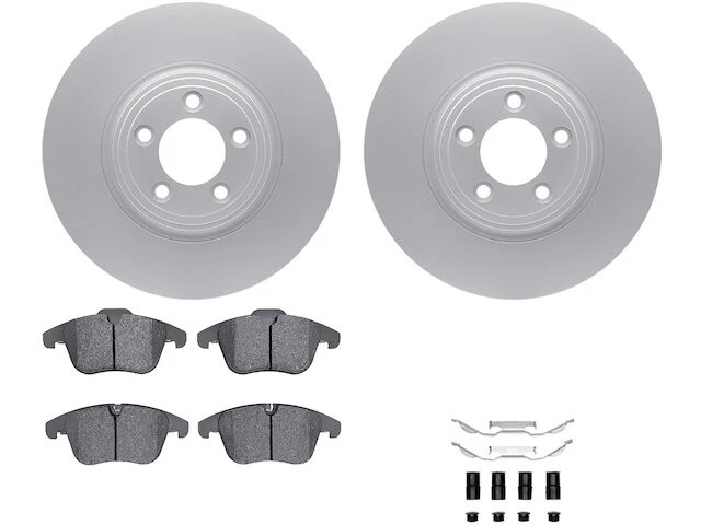 Kit de pastillas de freno delanteras y rotor para Jaguar XJ8 2006-2009 2007 2008 VM258DM Foto 1 de 1