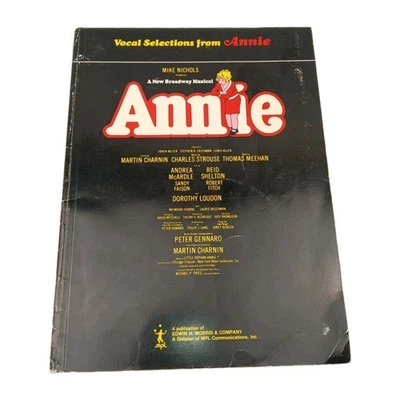 Annie Sheet Music Piano Vocal Selections Book 56 Pages 1977 - Image 1 of 4