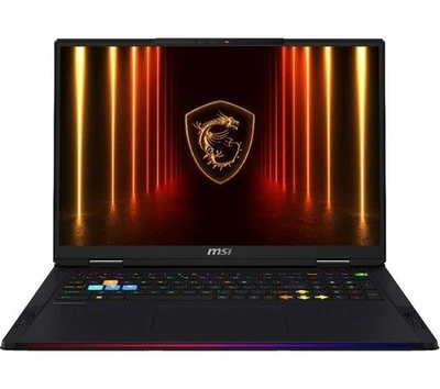 MSI Raider A18 HX A9WIG-004UK Gaming Laptop Ryzen 9 32GB 2TB RTX 5080 4K+ NDAYDE - Image 1 of 4