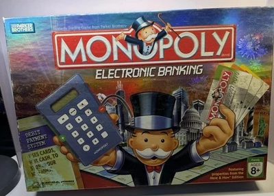 MONOPOLY Electronic Banking Board Game 2007 COMPLETE + Extra Pieces (See Details - Image 1 of 4