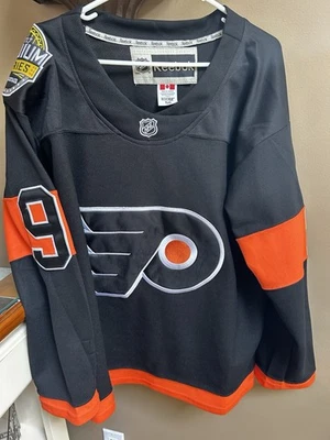 Philadelphia Flyers NHL Hockey Reebok Jersey #9 Provorov - Image 1 of 4