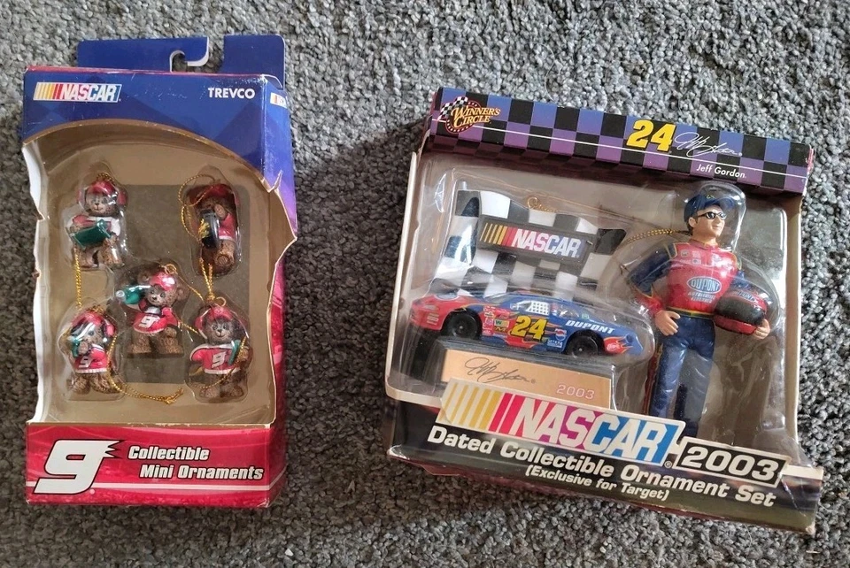 CONJUNTOS DE ADORNOS NASCAR  Foto 1 de 3