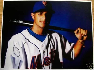 Fernando Martinez signed pic Mets Auto with PROOF - Picture 1 of 1