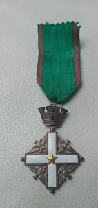 Croce Cavaliere Ordine Merito della Repubblica Italiana distintivo onorificenza - Bild 1 von 4