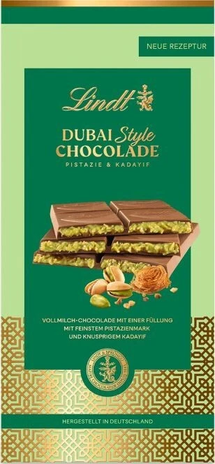 Lindt DUBAI Style Schokolade 145g Dubai original aus Aachen 12/2025 - Bild 1 von 4