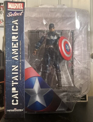🔥Marvel Select🔥Capitán América el Soldado de Invierno🔥Capitán América Foto 1 de 4