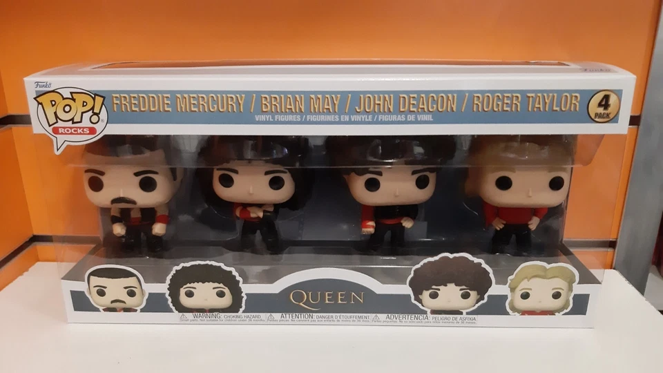 Gadget - Queen Funko Pop Rocks - Radio Gaga 4PK - Funko