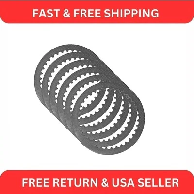 6x Clutch Plates for Suzuki T500 Titan 1973-1975 / GT750 Le Mans 1973-1977 - Image 1 of 4