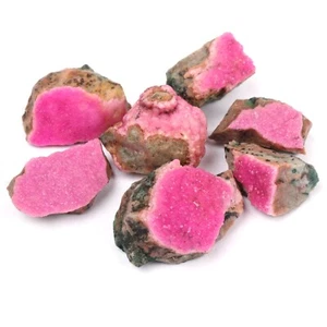 250-300 Ct. 1 Pcs Red Cobalt Calcite Mineral Specimen Rough Healing AA-19 - Picture 1 of 5