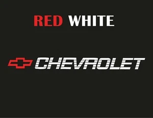 CHEVY Decals CHEVROLET Vinyl Sticker Silverado 1500 Bed Tailgate Letters 454 SS - Picture 1 of 9