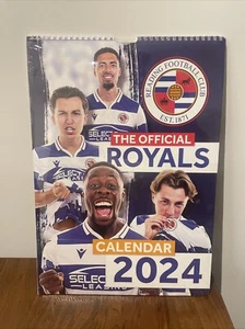 OFFICIAL READING FC CALENDAR 2024 (Paperback) (9781916755123) - Foto 1 di 3