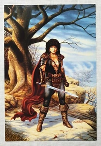 Larry Elmore Colossal Cards 43 - Fantasy RPG Colour Art FPG 1995 Rare Mint - Picture 1 of 3