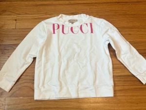 White girls pucci sweatshirt size 6 - Picture 1 of 1