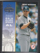 2003 DONRUSS CHAMPIONS ATLANTIC CITY 24TH NATIONAL SHOW EMBOSSED MIKE MUSSINA /5