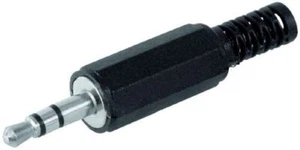 Enchufe de clavija con protección contra doblar estéreo plástico 3,5 mm - Imagen 1 de 1