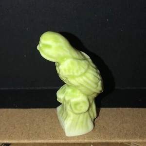 ��Figurina Wade stravagante Inghilterra rosa del tè ��pappagallo verde divertente - Foto 1 di 4
