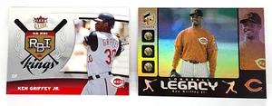 KEN GRIFFEY JR. LOT ~ 2006 ULTRA RBI KINGS & 2000 UD HOLOGRFX / LONGBALL LEGACY - Picture 1 of 2