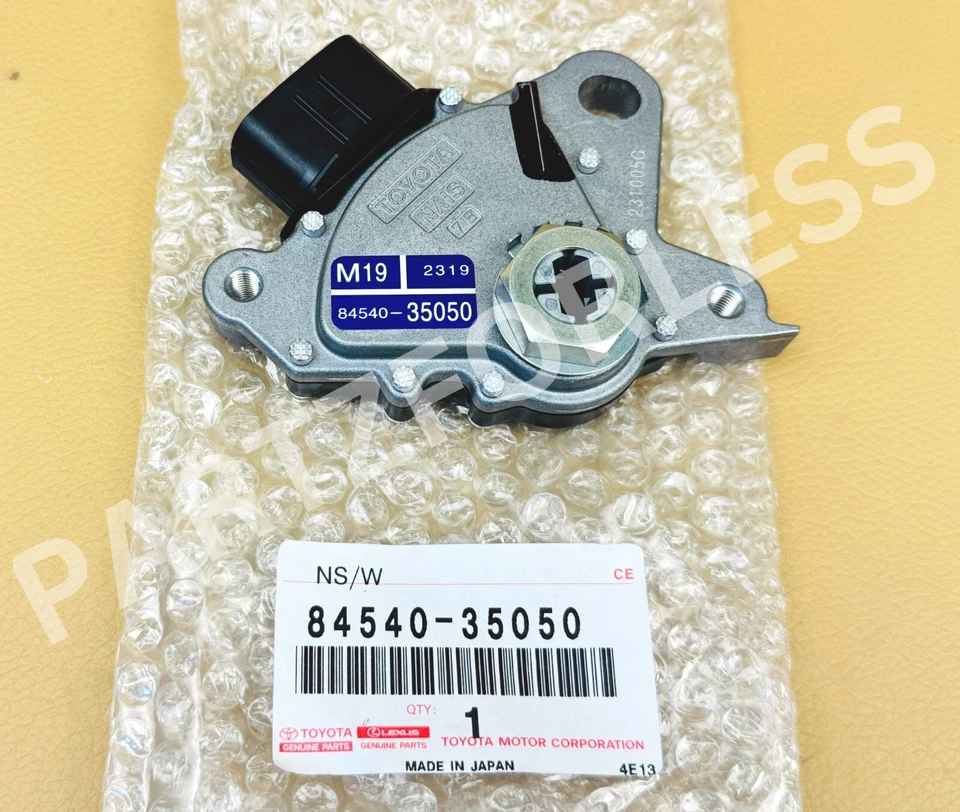 84540-35050 TOYOTA GENUINO 10-12 4Runner 05-16 Tacoma CONJUNTO DE INTERRUPTOR, ARRANQUE NEUTRO Foto 1 de 4