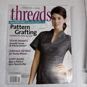 Threads Magazine Sept 2015 Pattern Grafting, Vintage Details, Copy Jeans, Seams - Picture 1 of 6