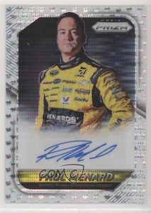 2016 Panini Prizm NASCAR Driver Signatures White Flag /5 Paul Menard #PM Auto