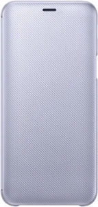 Original Samsung Case Cover for Samsung Galaxy J6 2018 Wallet Cover Blue Gray - Picture 1 of 5