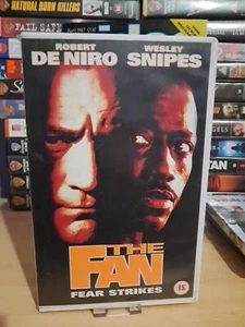 THE FAN:ROBERT DE NIRO-VHS BIG BOX-EX RENTAL (EVV1374) - Picture 1 of 5