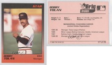 1989 Star Erie Orioles Bobby Tolan #27