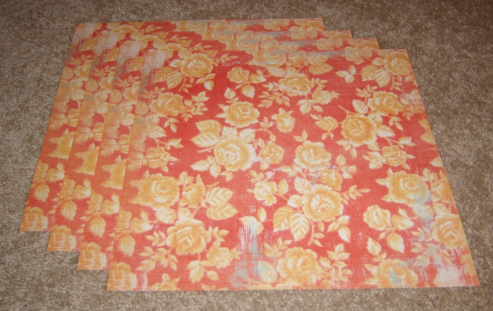 Papel para álbum de recortes de una cara Daisy D's (4)... Tienda de antigüedades floral Foto 1 de 1