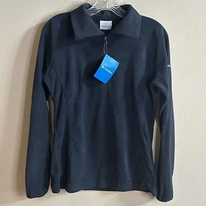 Columbia Women’s Lightweight Fleece Pullover Quarter Zip Medium - Picture 1 of 5