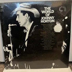 The World Of Johnny Horton 2 LP SEALED Columbia Gatefold 1971 Vinyl Records - Picture 1 of 3