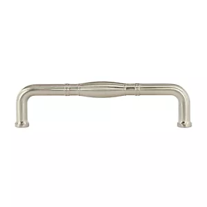 Maniglia estraibile cassetto armadio cucina stile classico 5-1/32" nichel spazzolato - Foto 1 di 2