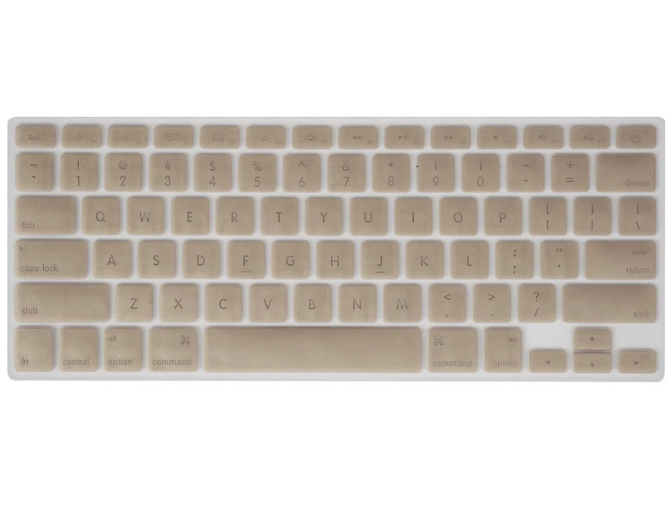 Silicone Keyboard Skin Cover for Macbook Air 13, Macbook 13, 15 Retina US Layout - Image 1 of 4