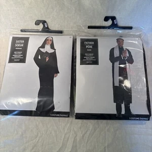Couples Halloween Costume Sister/Father Nun/Priest - Picture 1 of 9