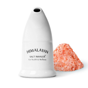 Bulk Himalayan Pink Salt Inhaler Pipe + 125g Free Coarse Salt -Pure Cyrstal Rock