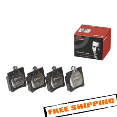 Juego de pastillas de freno de disco trasero Brembo P50025 para Mercedes-Benz SLK300 2009-2011 base Foto 1 de 4