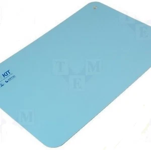 Estera de banco portátil antiestática de tierra azul protección ESP libre de PVC 600x400 mm - Imagen 1 de 1