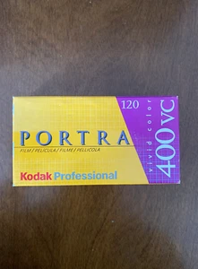 5x Kodak Professional Portra 400VC 120 Film Sealed In Box Expired 11/2007 - Picture 1 of 4