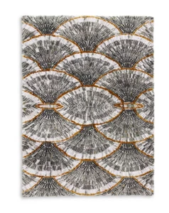 $700 Abyss Shirley Gradient Green Water Pattern Bath Rug - 27" x 47"~ Portugal - Picture 1 of 2