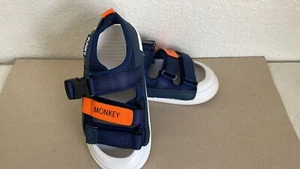 Sandalias deportivas para niños niños niños niñas punta anticolisión ajustables ligeras verano - Imagen 1 de 9