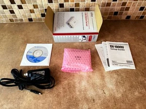 SILEX SX-1000U USB DEVICE SERVER HUB ETHERNET WIRELESS NETWORKING PRINTERS - Picture 1 of 6