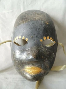 Hallween rare black face mask - Picture 1 of 8