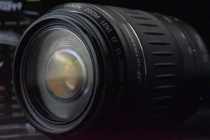 [1 año de garantía] Lente zoom Canon EF 55-200mm f/4.5-5.6 II USM AF Japón... - Imagen 1 de 21