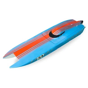 DTRC Fiber Glass RC Racing Boat Speedboat Watercraft Model Dual Brushless Motor - Picture 1 of 6